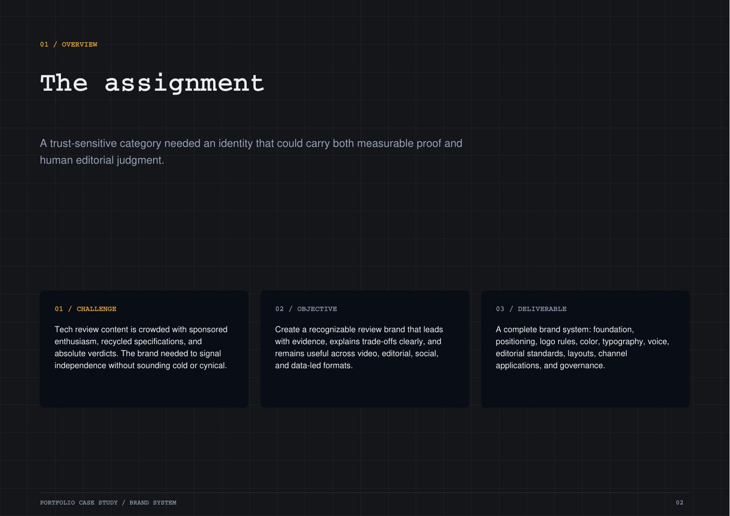 Review Unbiased brand guidelines — page 2 of 14