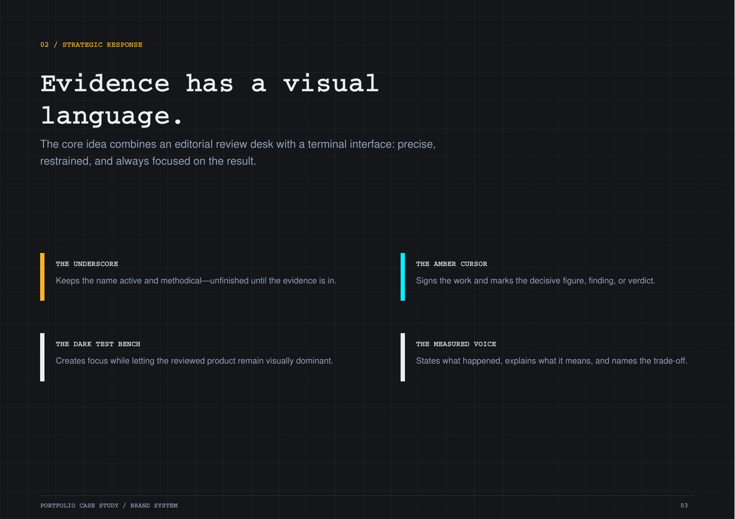 Review Unbiased brand guidelines — page 3 of 14