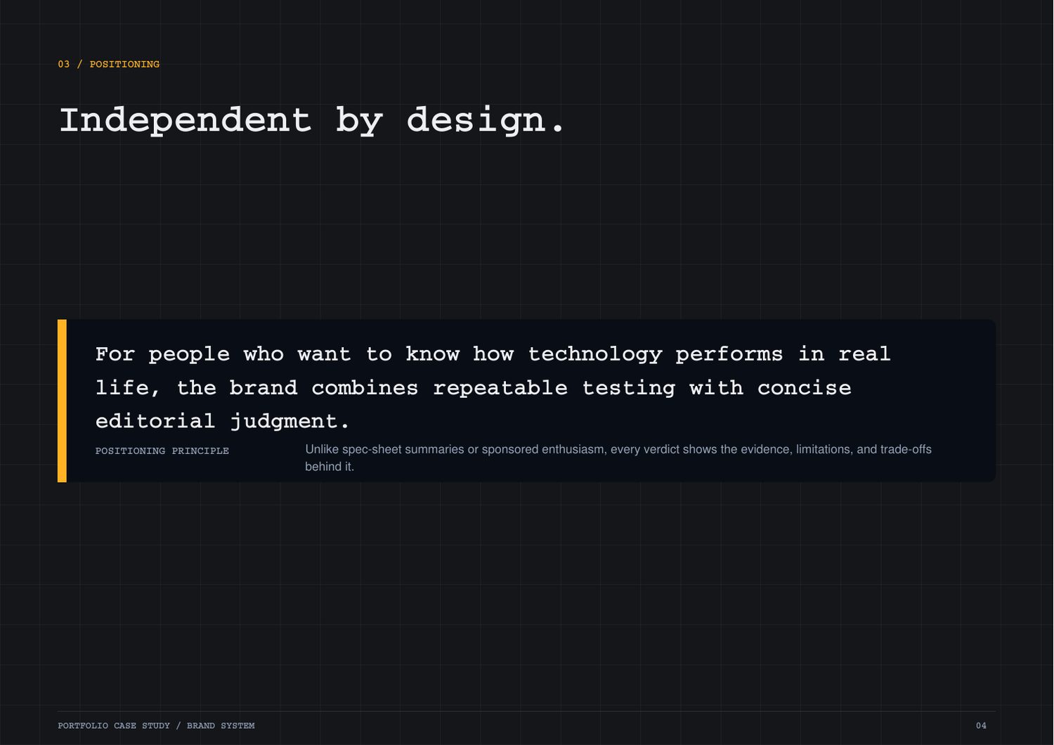Review Unbiased brand guidelines — page 4 of 14